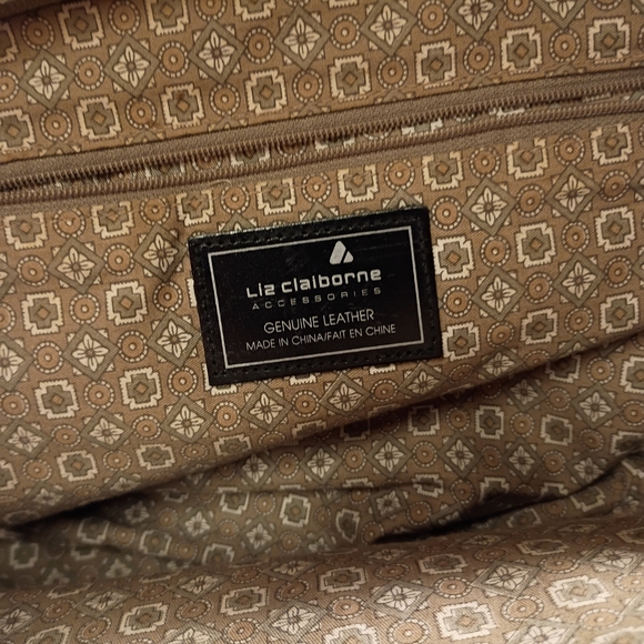 Liz Claiborne Beige Satchel Bag - Picture 5 of 8